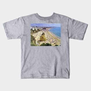 Albufeira Beach V Kids T-Shirt